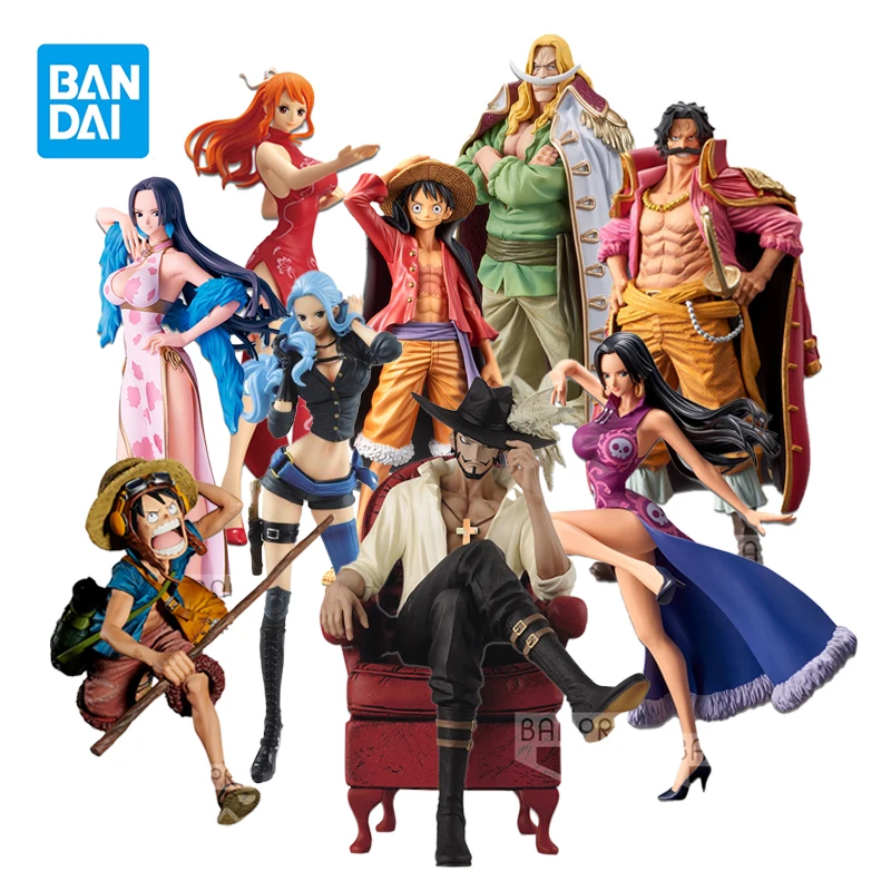 

Bandai One Piece Аниме персонаж Зоро флуффи саньцзи экшн-фигурка три тысячи мир модель детский подарок на день рождения игрушка