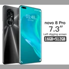 Смартфон Novo 8 Pro, 7,3 дюйма, 16 + 512 ГБ, 6800 мАч