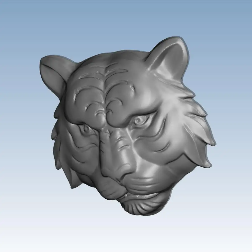 

Tiger head panel Custom order highqualityhighprecision digital models 3D printing service Classic objects ST2300