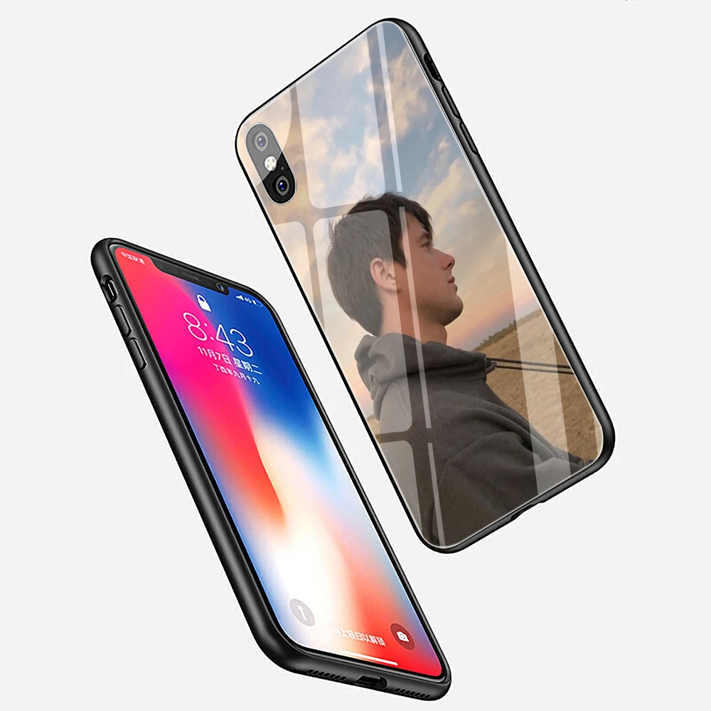 EWAU Alec Benjamin чехол для телефона из закаленного стекла iphone SE 2020 5 5s 6 6s 7 8 plus X XR XS 11 pro Max |