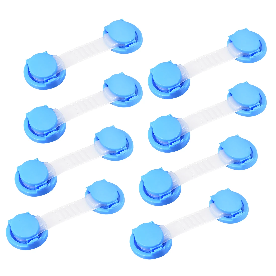 

Uxcell 8 шт. замки для шкафов, водонепроницаемый клейкий замок для ящиков, шкафов, дверей, синий