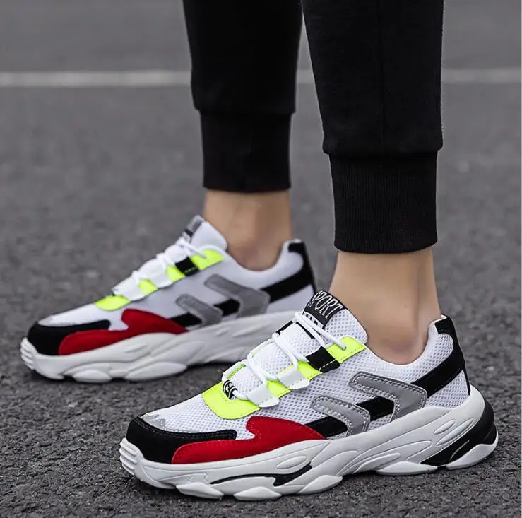 

2020 Plus size Men's Casual Shoes Adult Men Sneakers Comfortable Sport Footwears Trainers Brand Shoes Chaussure Homme
