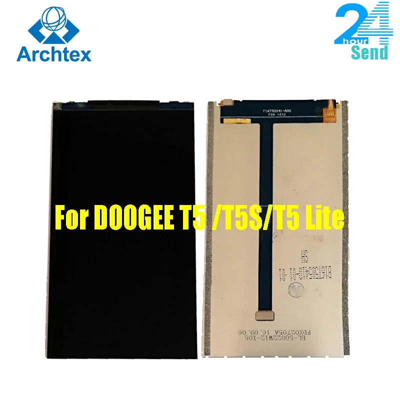 ЖК дисплей для DOOGEE T5 100% оригинал запчасти телефонов Lite T5S экран в наличии|Экраны