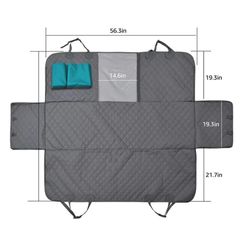 

Dog Car Seat Cover Waterproof Pet Transport Car Hammock For Small Large Dogs Dog Carrier Car Backseat Protector Mat