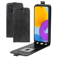 anti theft flip case for samsung m52 luxury leather wallet card capa shockproof phone cover for samsung galaxy m52 full coverage