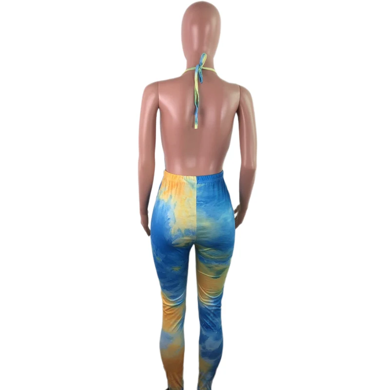 

Women 2 Piece Sets Halter Tube Crop Top Leggings Hight Waist Classic Pants Summer Sport Tracksuit Joggers Setup Free Shipping