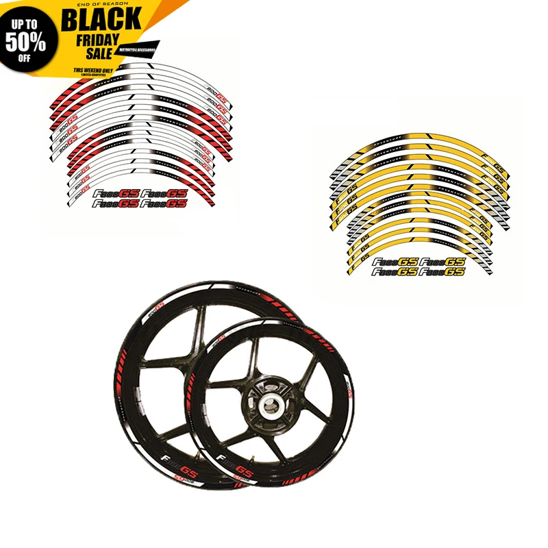 

Наклейка на колесо мотоцикла для BMW F800GS, светоотражающий обод, подходит для велосипеда