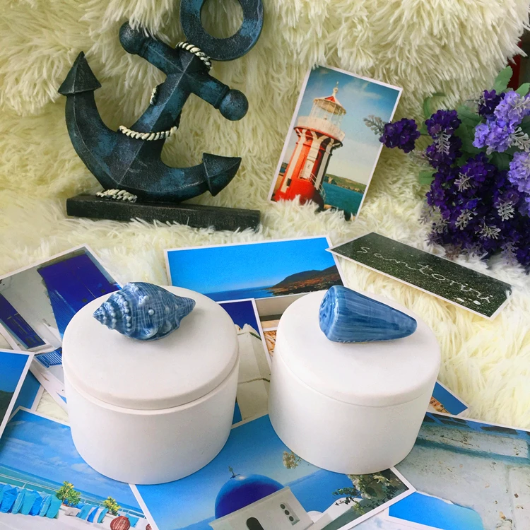 Банка для сахара керамических банок в средиземноморском стиле герметичные банки