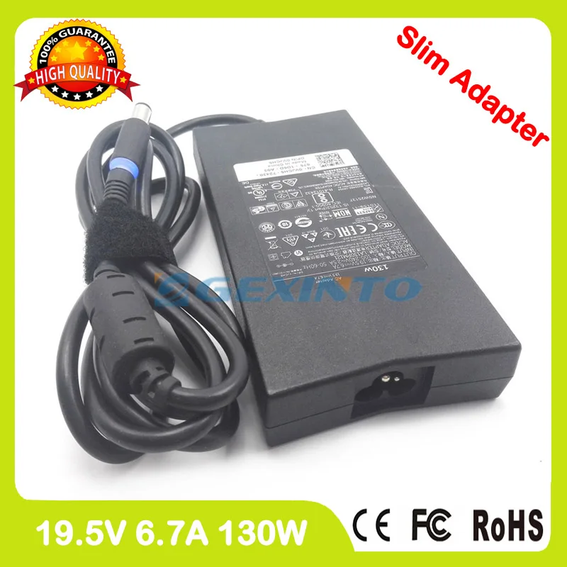 

ac adapter 19.5V 6.7A 130W laptop charger for Dell Latitude 14 5490 5491 15 5590 5591 Precision 15 3510 3520 P72G002 P11F