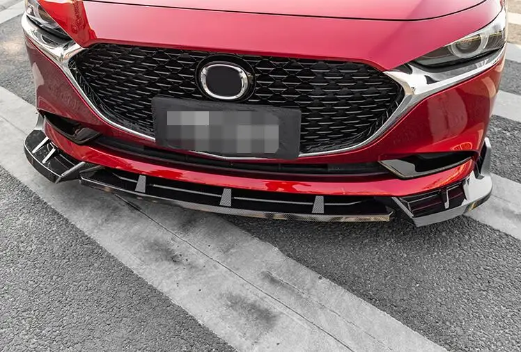 Задний спойлер для Mazda 3 Axela 2020-2021 3dgs ABS задний бампер диффузор | Автомобили и