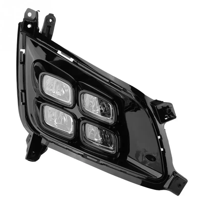 1 Pair Car Daytime Running Light DRL LED Lights Fog Lamps for Kia Optima K5 2014 2015 | Автомобили и мотоциклы