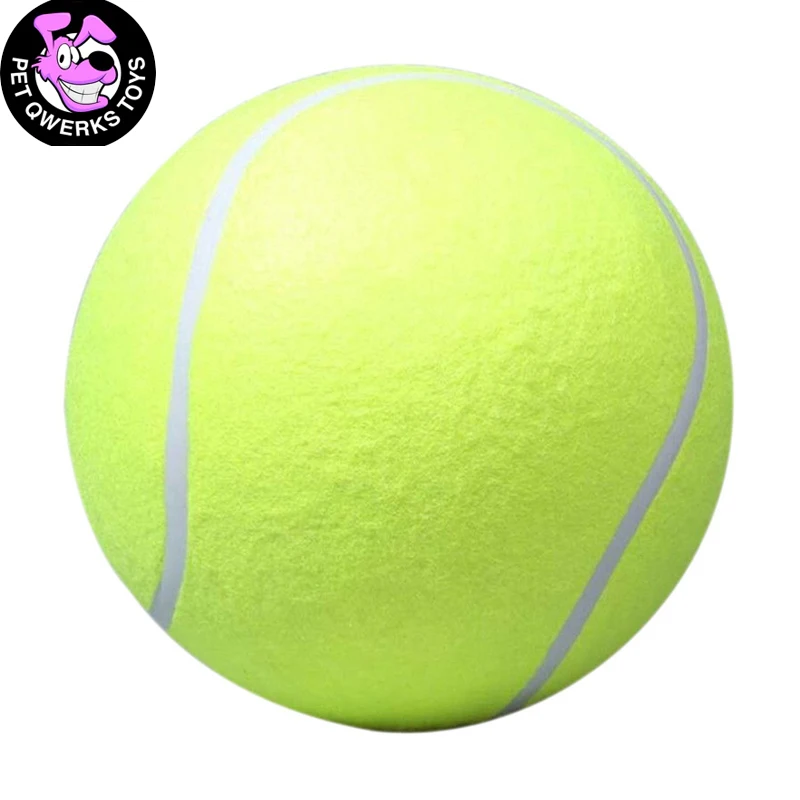 

9.5 Inches Dog Tennis Ball Giant Pet Toy Tennis Ball Dog Chew Toy Signature Mega Jumbo Kids Toy Ball For Pet Supplies