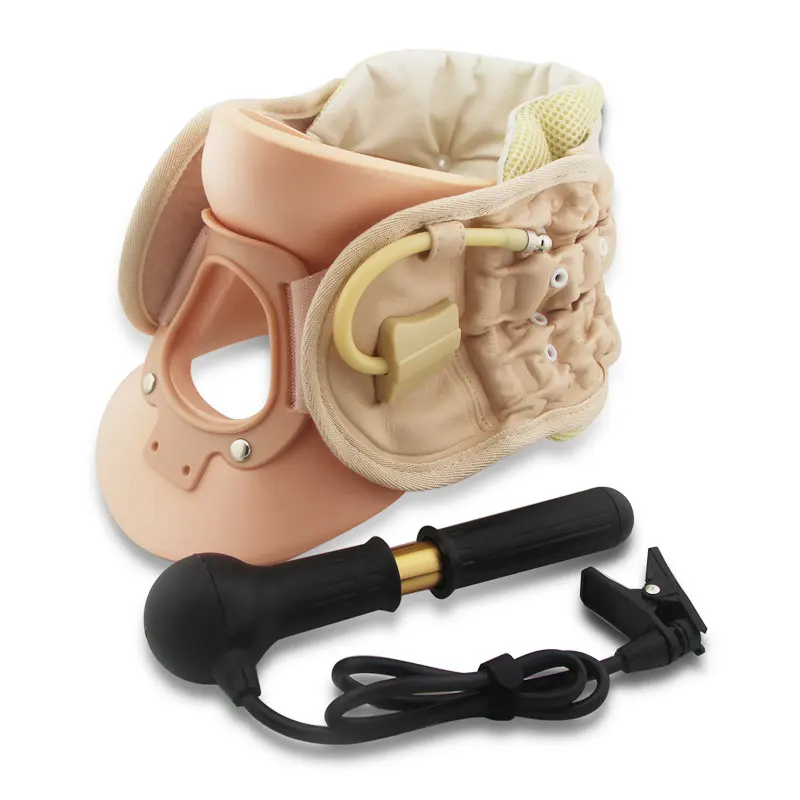 Надувная Шейная Тяговая поддержка шеи для взрослых коррекция позвоночника