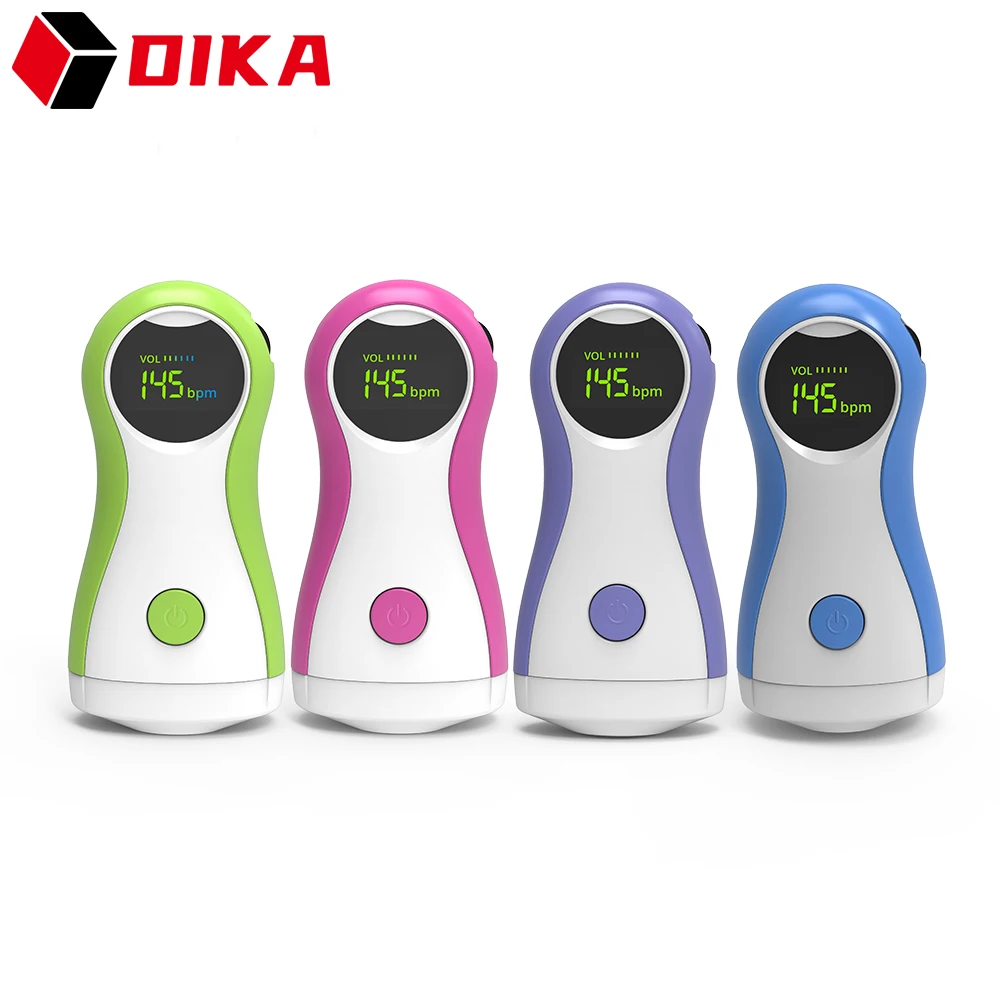 

Doppler Fetal Baby Monitor For Pregnant Women Portable Sonar Doppler Sound Heart Rate Detector 2.5MHz No Radiation Household