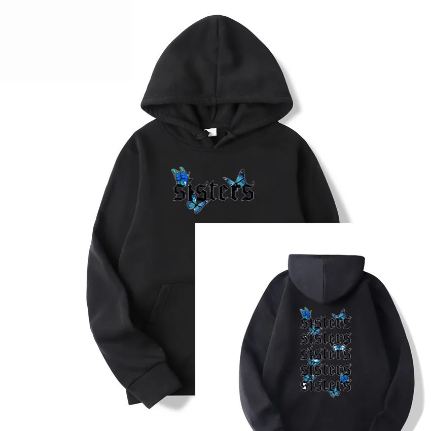 

Fashion Mens Womens Custom Hoodie Homewear Casual Oversize Pullover Hip-Hop Tops