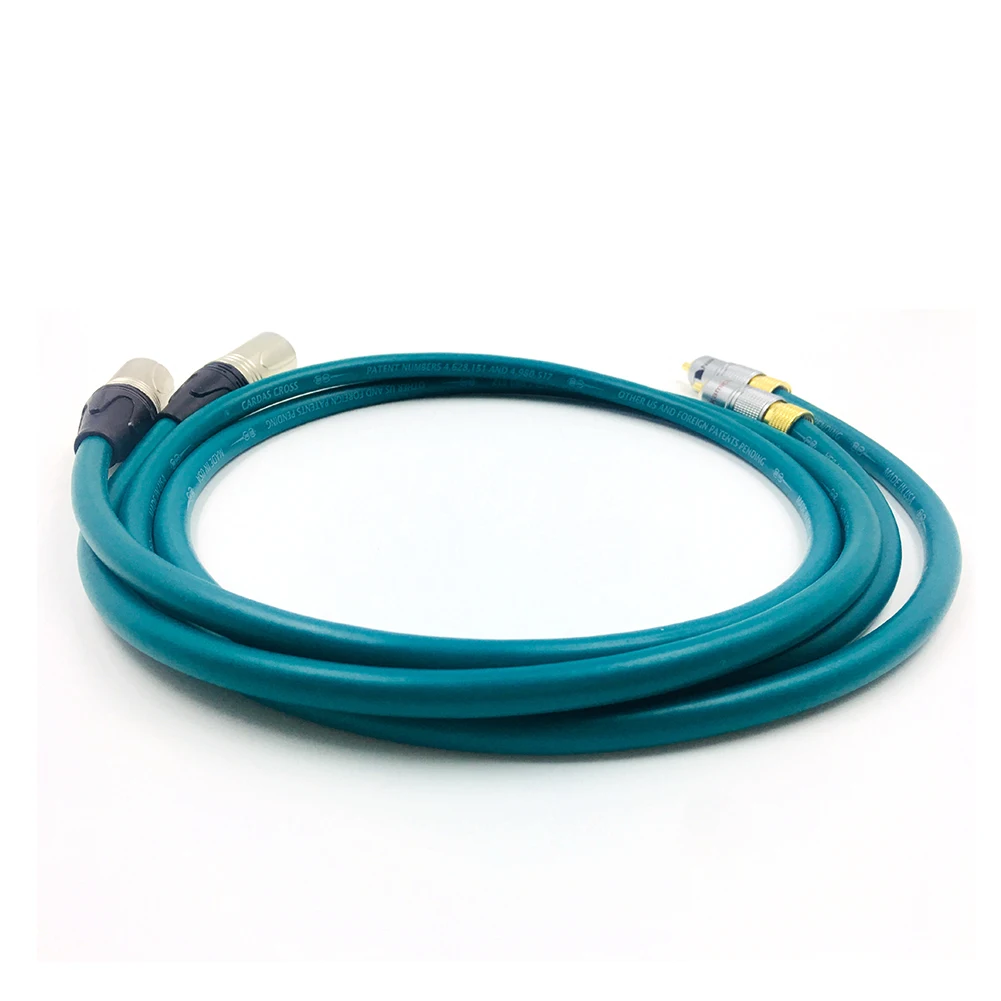 Thouliess Пара Nak-chi RCA папа на 3-контактный XLR Balacned аудиокабель RCA-XLR соединительный