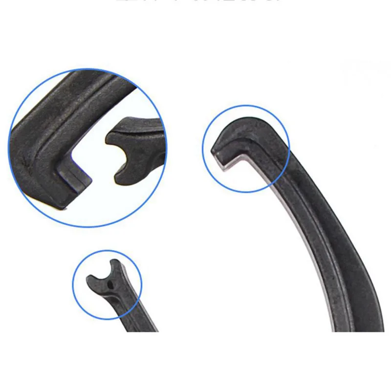 

Bike Bicycle Tire Repair Tyre Lever Removal Clipping Hand Install Outdoor Tool Anti-skid Saves Power Spring Design Practical