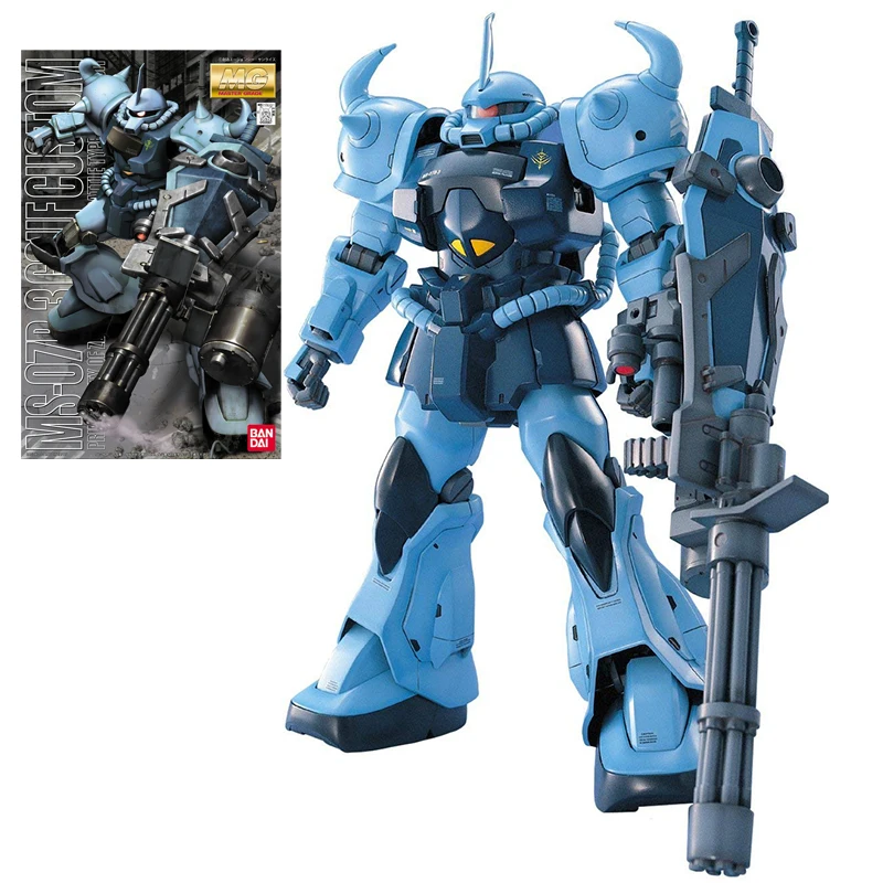 

In Stock Original MG 1/100 Mobile Suit Gundam: The 08th MS Team MS-07B-3 Gouf Custom Assembly Model Collection Action Figure Toy