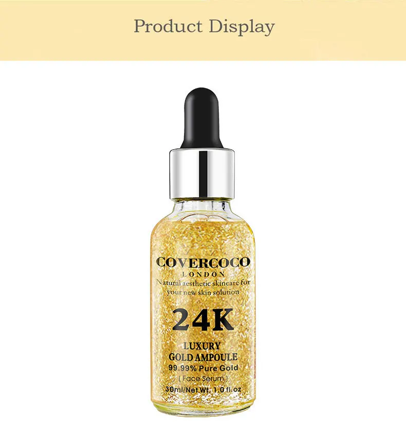 

24K Gold Face Serum Moisturizer Essence Cream Whitening Day Creams Anti Aging Anti Wrinkle Firming Lift Skin Care Essence TSLM2