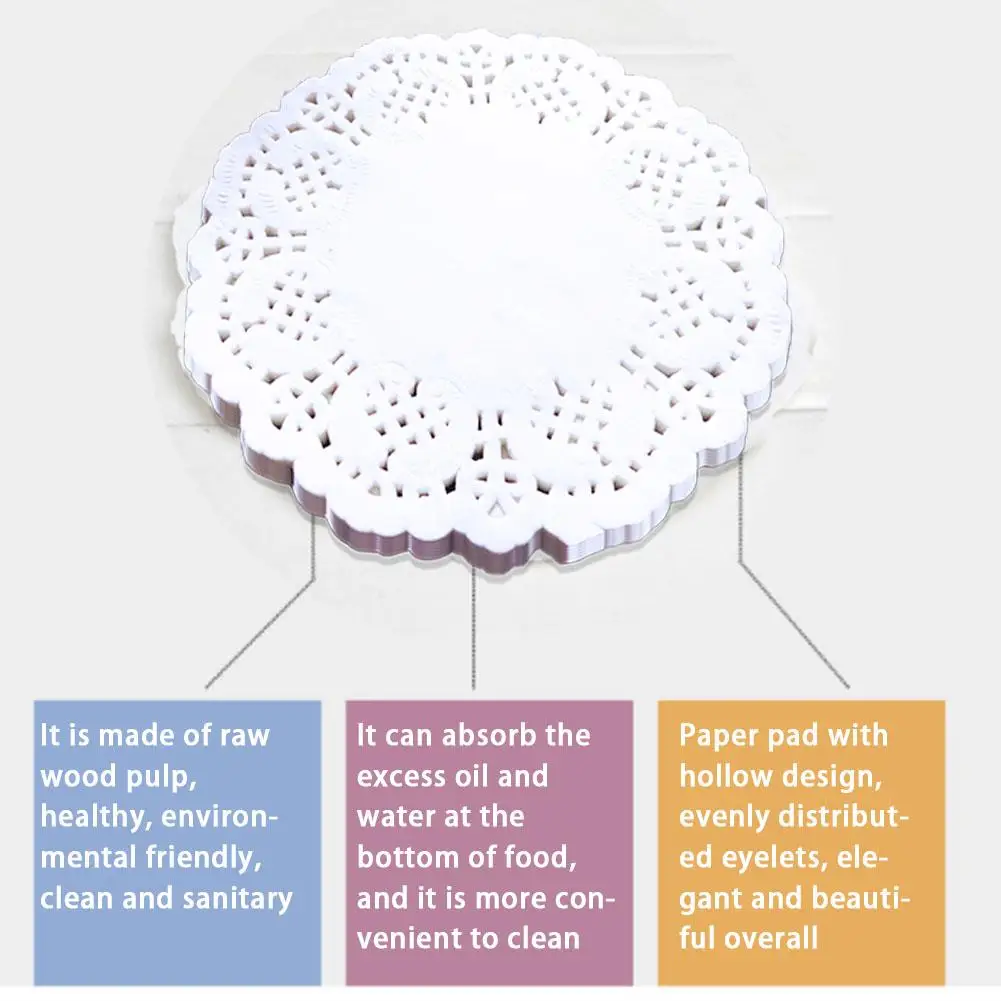 100 шт. бумажные подставки для выпечки круглая подставка под цветок торты десерты