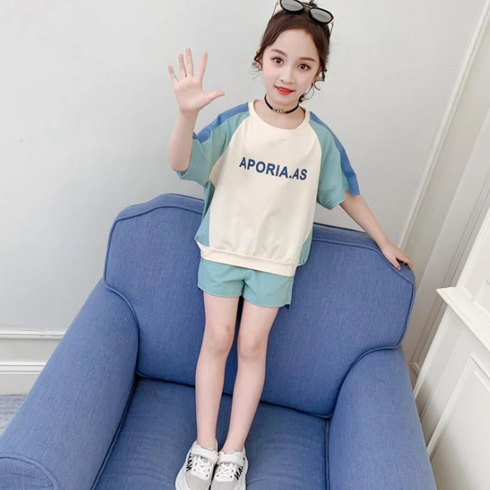 Летняя куртка с коротким рукавом для девочек 3 12 лет|Комплекты одежды девочек| |