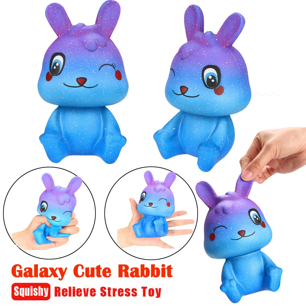 Jumbo Rabbit Slow Rising Squishies Scented Squeeze Toy Reliever Stress Cellphone straps dropshiping W221 | Игрушки и хобби
