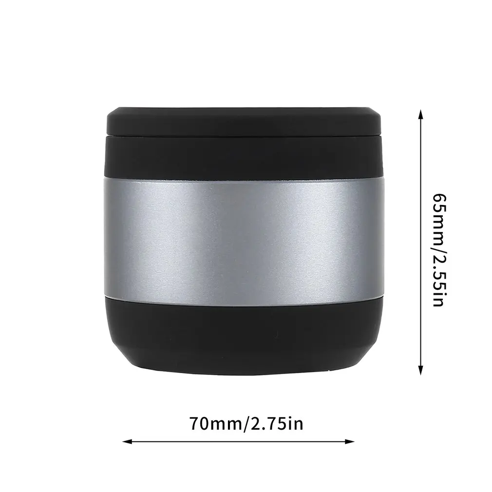 

Car Ashtray LED Light Alloy Ash Tray Aluminum Cup Portable Smokeless Auto Ashtray Flame Retardant Cigarette Holder Box