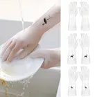 1 пара кухонных перчаток для мытья посуды, бытовые резиновые перчатки для мытья посуды, кухонные перчатки для мытья посуды