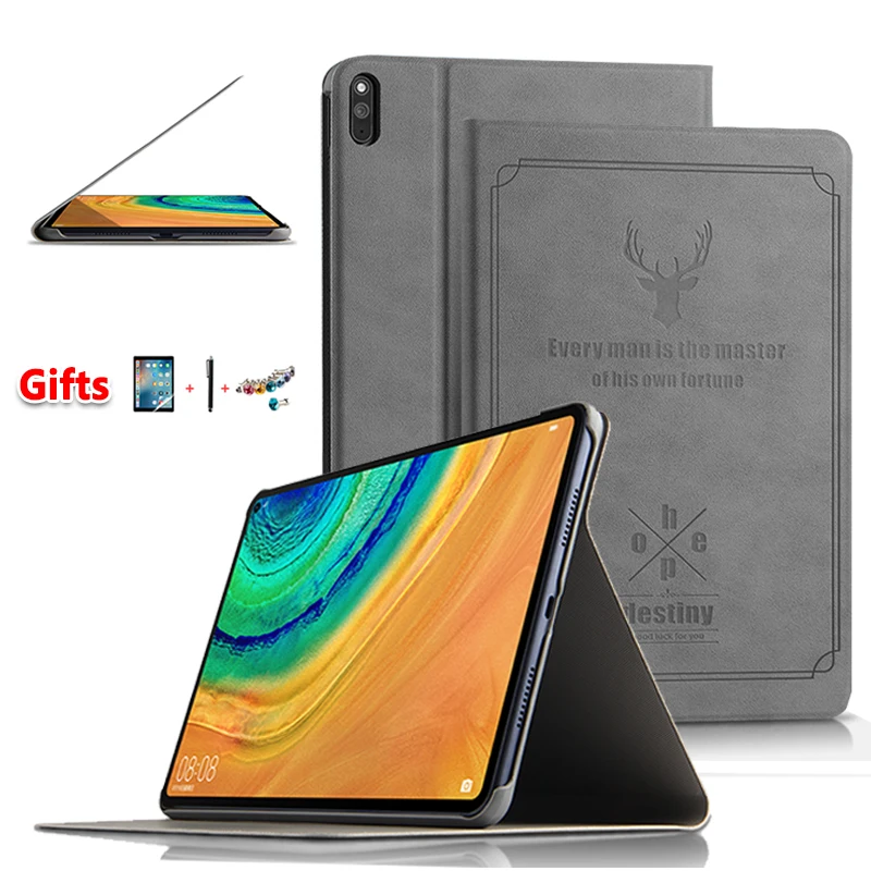 Для Huawei Mate Pad Pro 10 8 чехол для планшета Smart Sleep Чехол книжка с бумажником MRX AL09 W09 W19