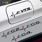 Наклейка для Citroen C1 C2 C3 C4 C5 C6 C8 VTS крышки топливного бака автомобиля