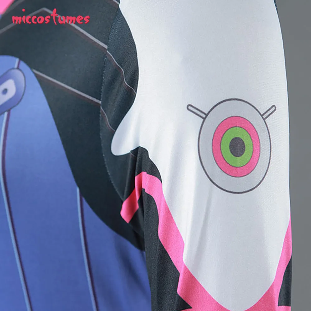 

D.Va Hana Song Cosplay Costume Jumpsuit Bodysuit Woman Halloween Costumes