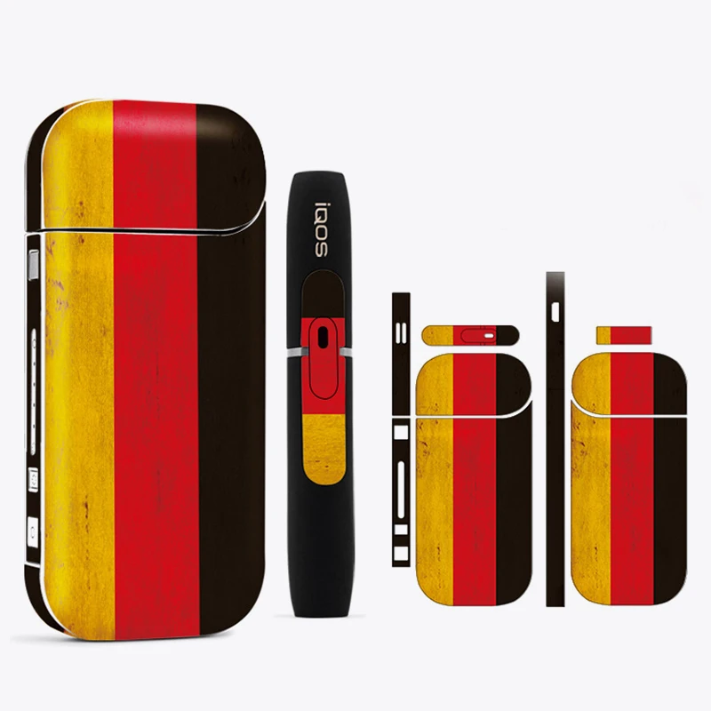 Чехол с героями мультфильмов Volcanee для IQOS, Защитная пленка для IQOS 2,4 Plus, коробка для электронных сигарет, модный стикер, футляр для вейпа - Color: 48