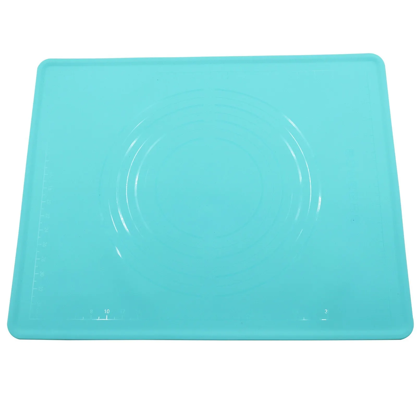 

Silicone Baking Mat Dough Pad with Measurement Bake Pad Rolling Mat Non stick Reusable Cooking Tools for Bake Pizza Bread Cake