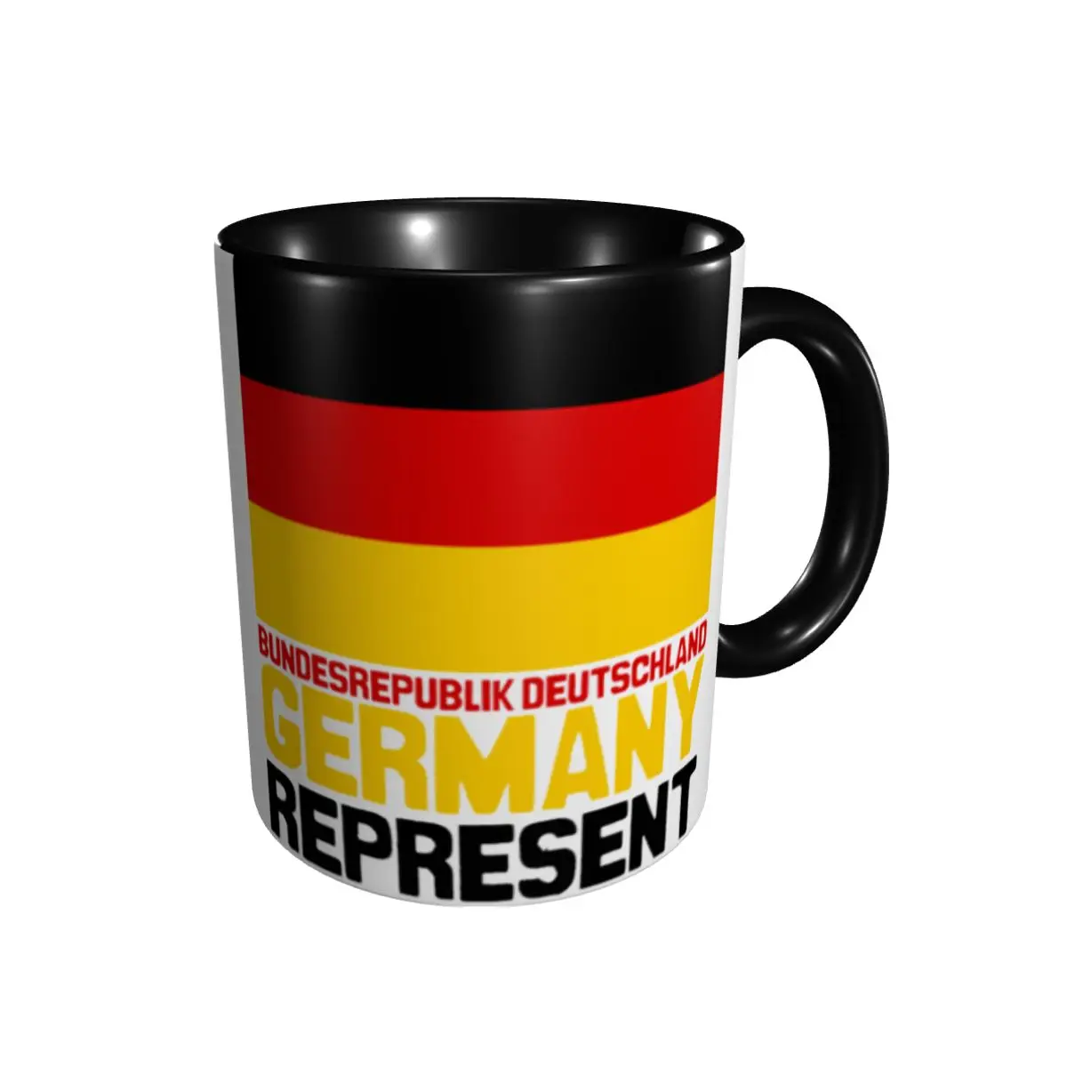 

Promo Germany Represent Mugs Unique Cups Mugs Print Humor Graphic R330 milk cups