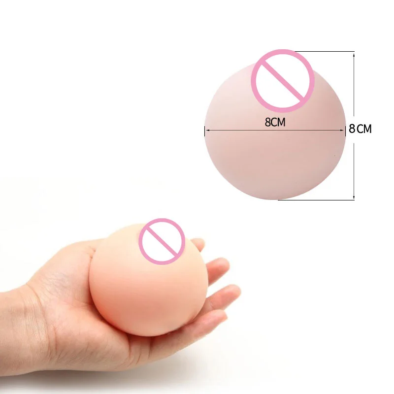 1 шт. Мягкие силиконовые сиськи секс имитация из силикона грудь груди мяч для