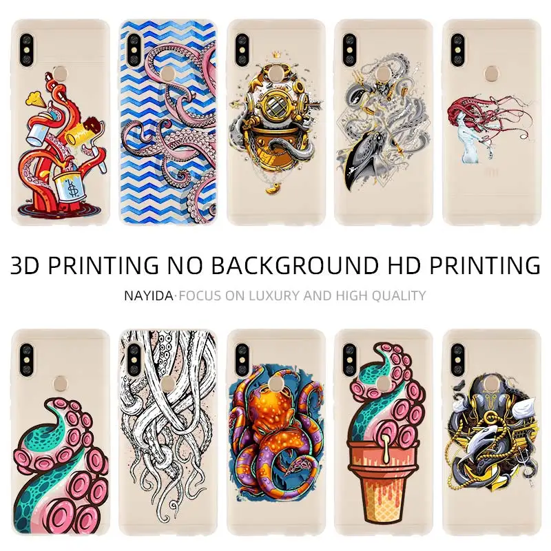 Мягкий силиконовый чехол для Xiaomi Redmi 9a 8a 7a 6a 5a 4a 9at 9Prime 9 8 7 6 5 K20Pro с граффити