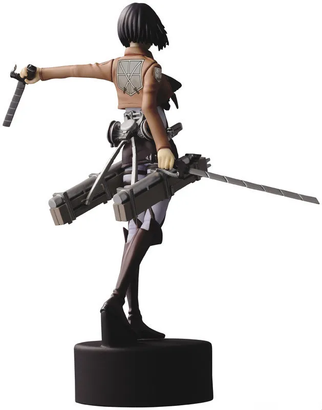 

14cm Anime Attack On Titan Mikasa Ackerman Action Figure PVC Figure Collectible Model Toy Doll Gift For Kids