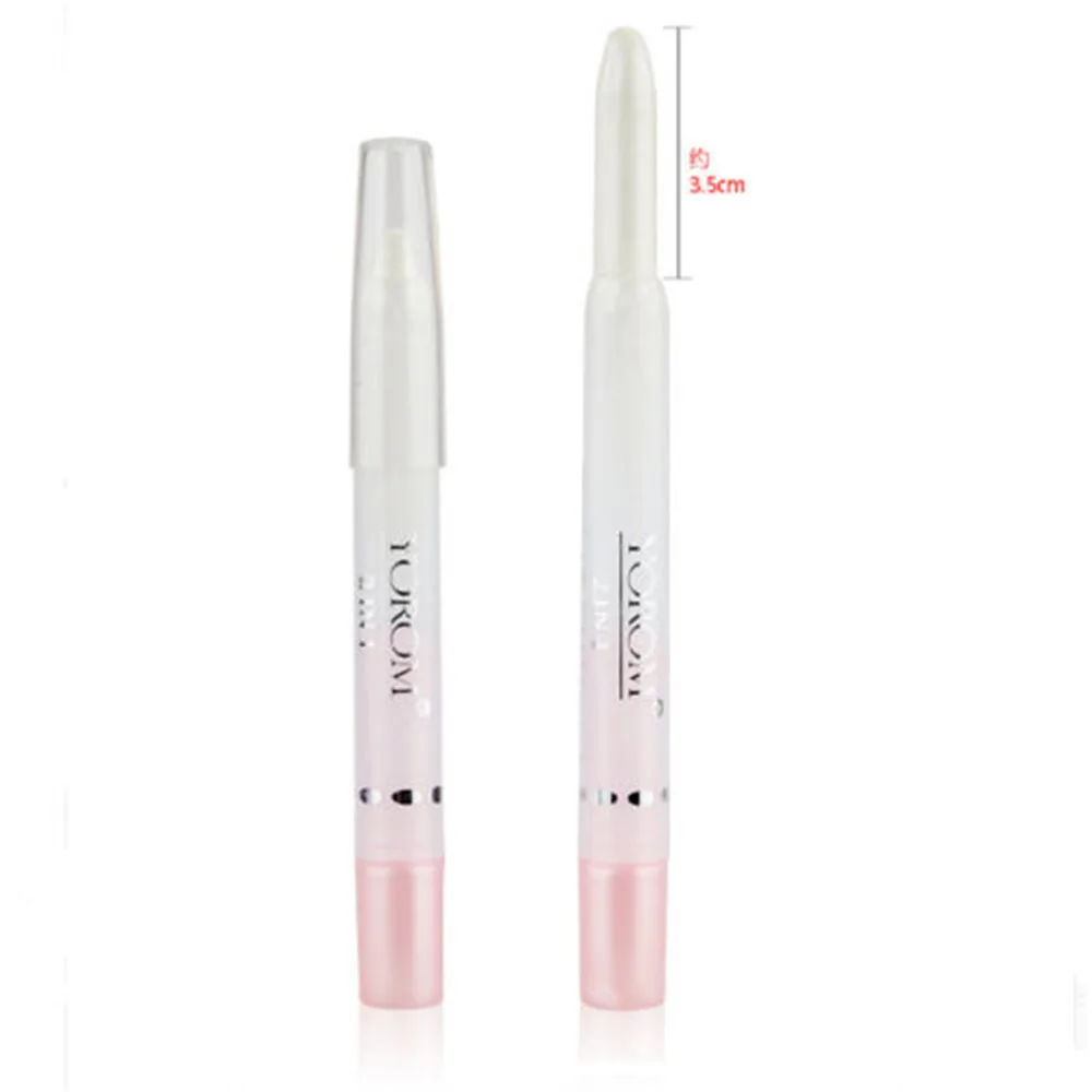 1 шт. жемчужно белые блестящие тени для век карандаш подводка глаз долговечная