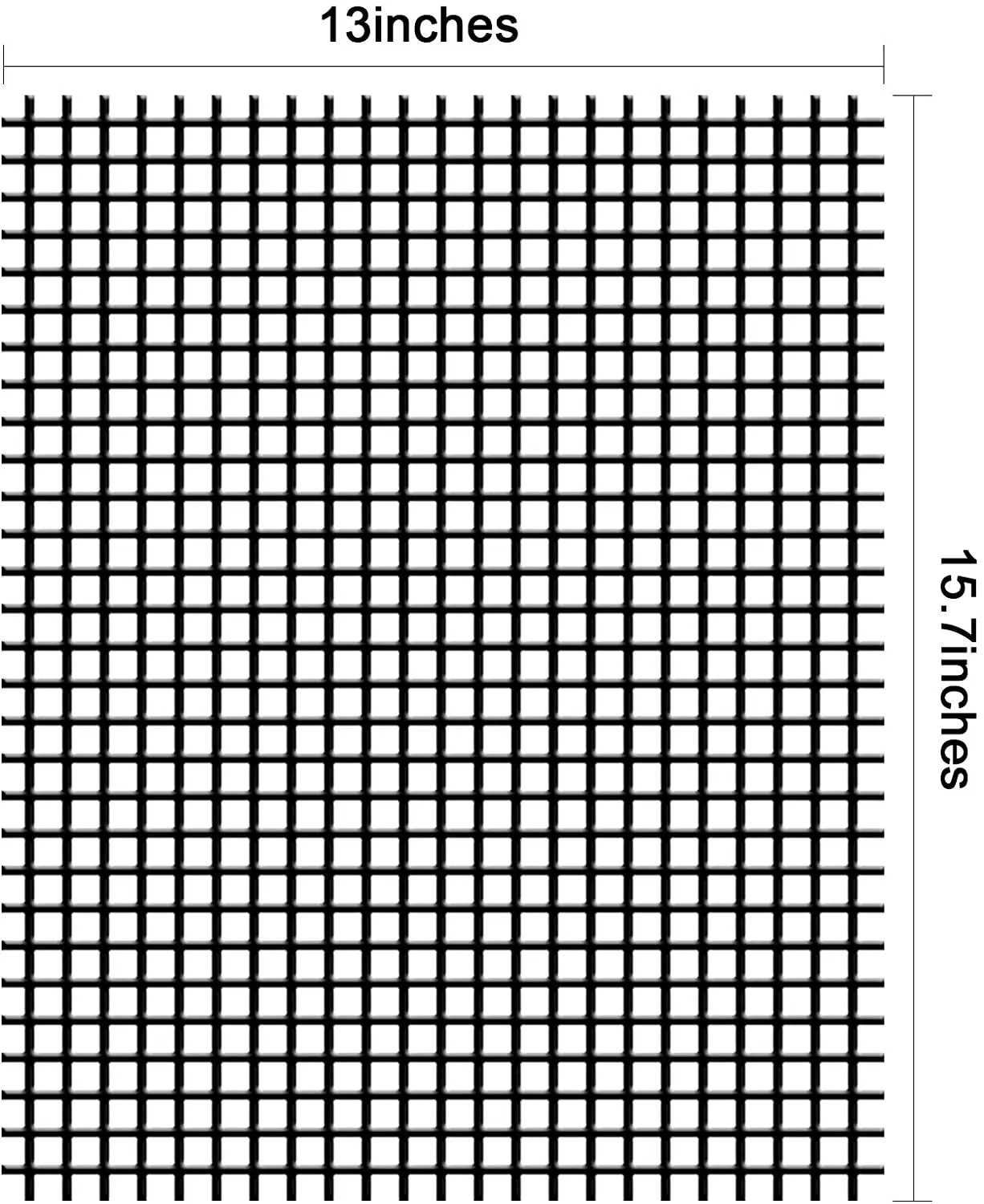 Лидер продаж 2021 года антипригарный сетчатый коврик для барбекю многоразовый