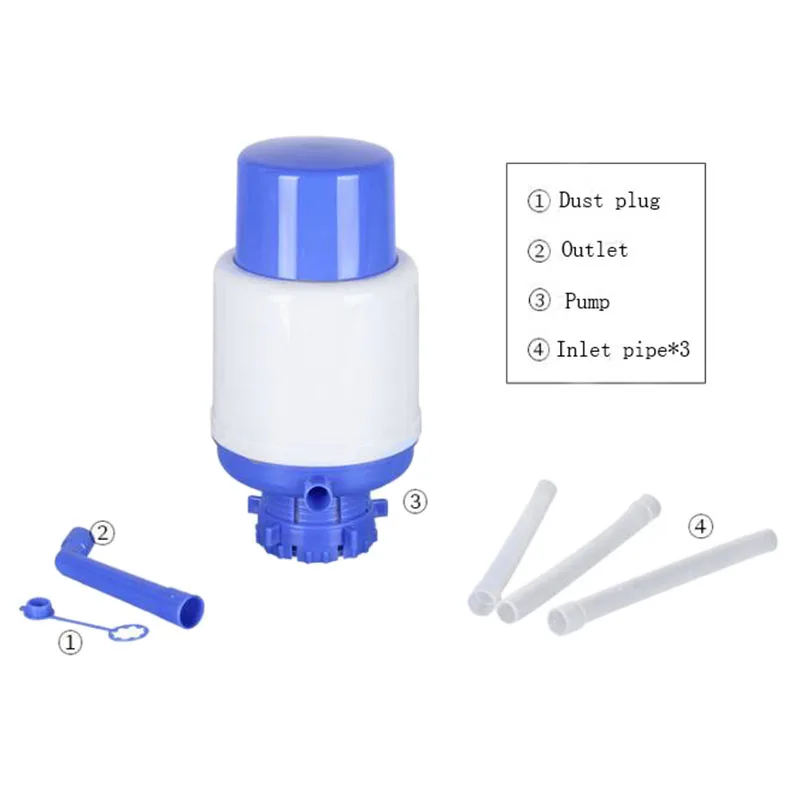 Hot!! 5 Gallon Bottled Drinking Water Hand Press Removable Tube Innovative Manual Pump Dispenser Tool |