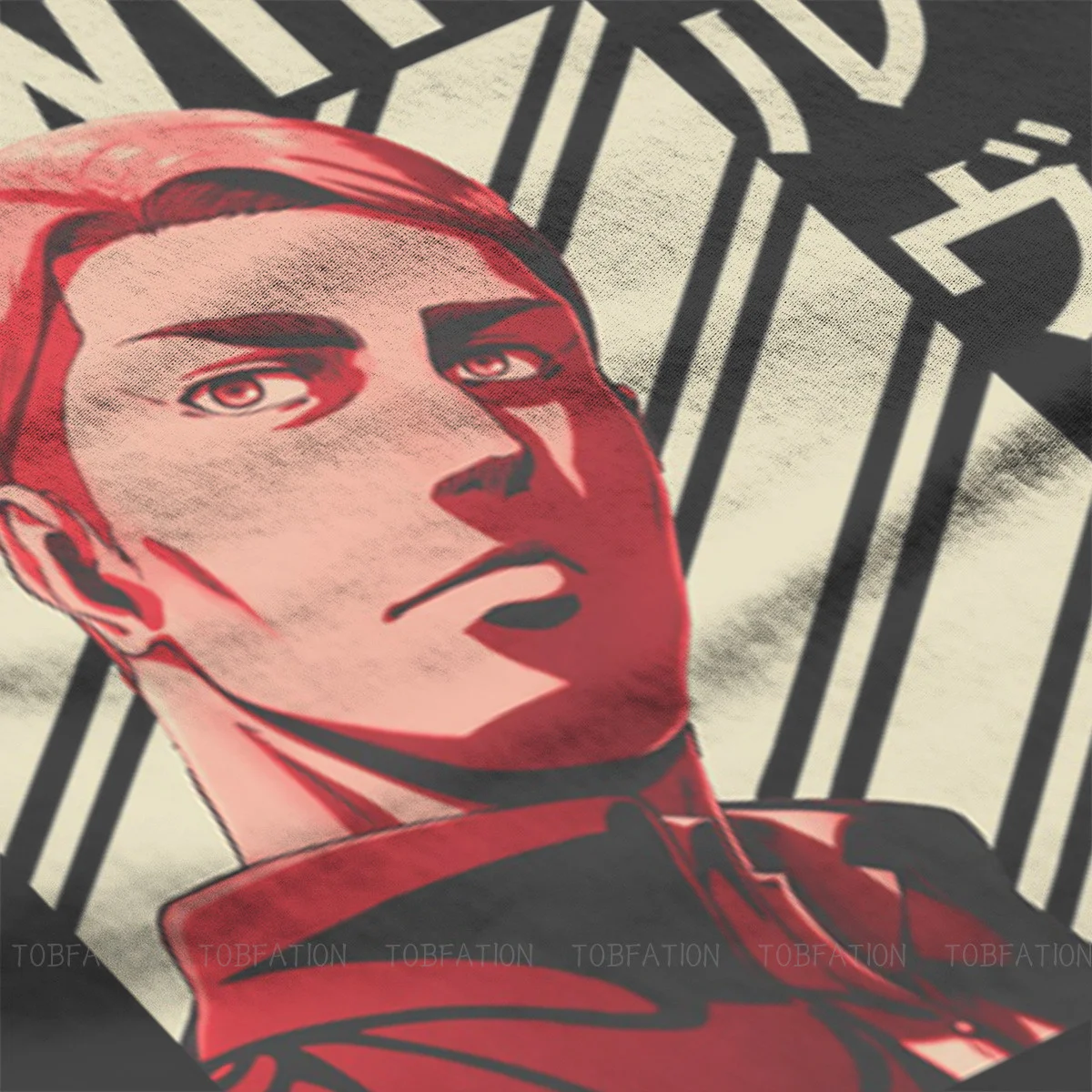 Забавная винтажная Мужская футболка с рисунком атаки на Титанов Эрвин Смит