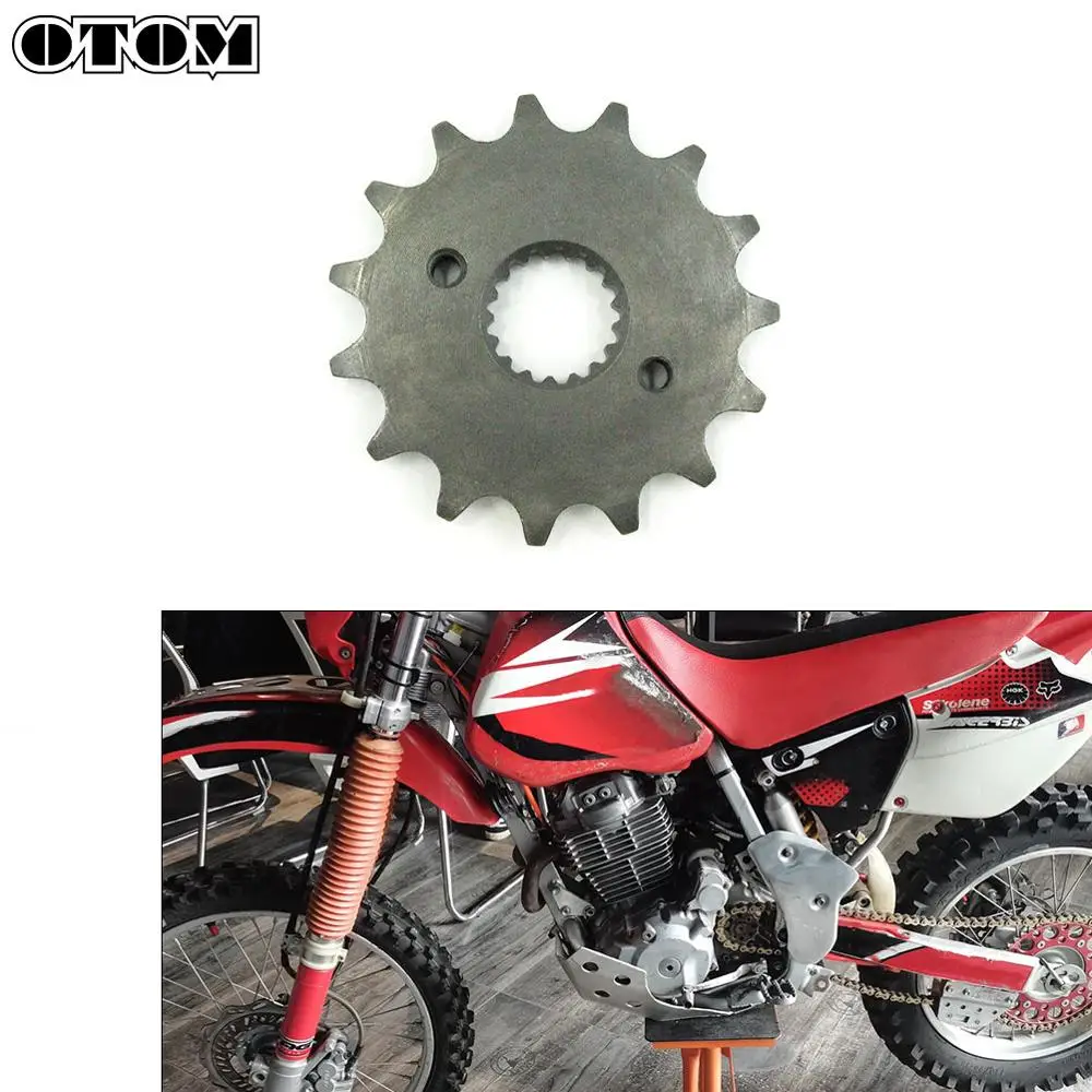 

OTOM 15T Small Sprocket Durable Steel For HONDA XR400R XR400 R XR 400R TRX400EX TRX400 EX Pit Bike ATV Motorcycle Accessories