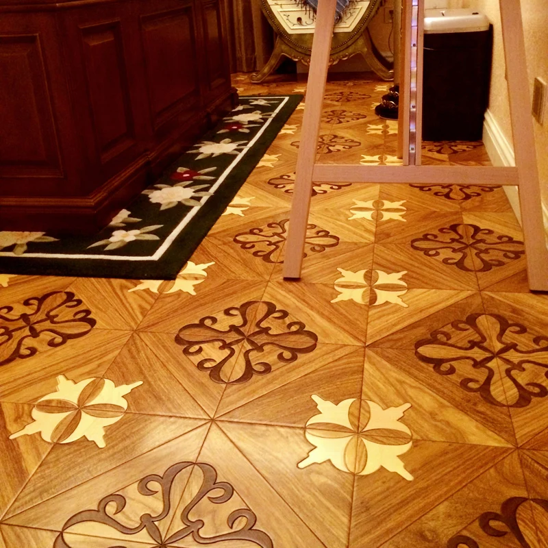Паркетная деревянная напольная плитка украшение интерьера дома | Дом и сад