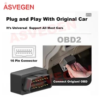 asvegen for obd2 elm327 bluetooth model bt obd tools use in car navigation plug and play