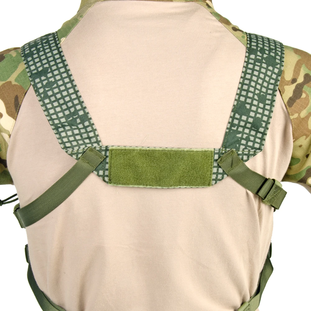 Airsoft Tactical MK3 Chest Rig Vest With Drop Down Pouch Cordura Nylon M4 AK Magazine Inserts Paintball Hunting Accessories