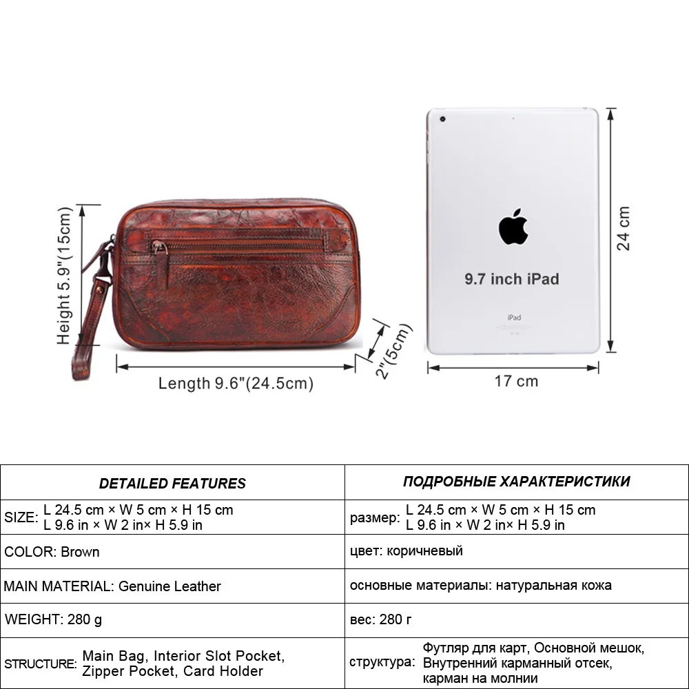 MISFITS 2020 мужской кошелек клатч из натуральной кожи брендовый большой емкости