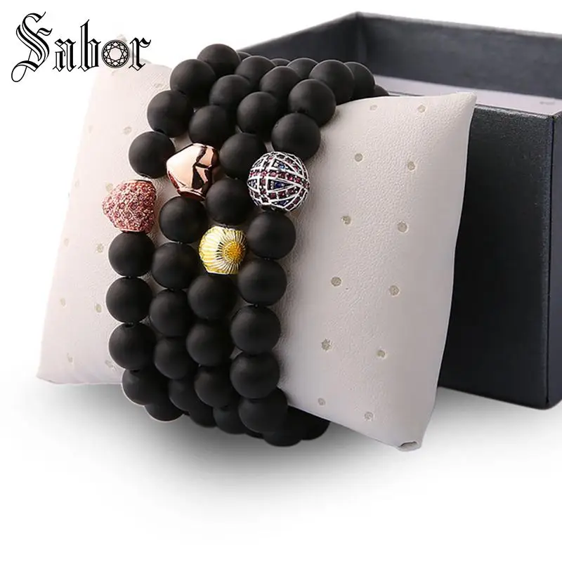 Высококачественный браслет из бисера для женщин и мужчин с разноцветными