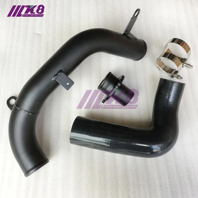 Turbo Discharge Pipe Downpipe for Audi FOR VW MQB MK7 golf 7 EA888 1.8T 2.0T TSI A3 S3 cupra GOLF GT.I TTS MK3 8S  BLACK