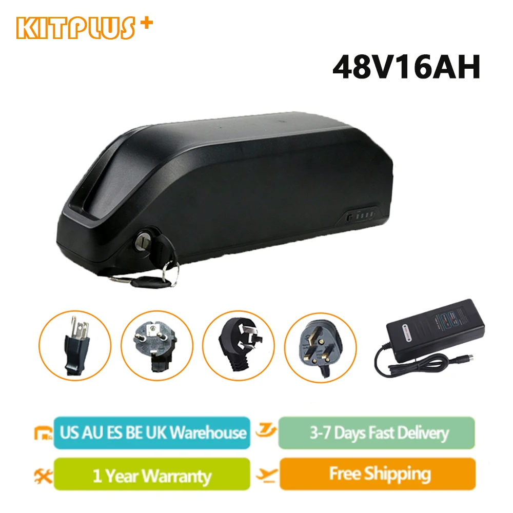 

Аккумулятор 18650 для электровелосипеда BBSHD BBS02B, 48 В, 500 Вт, 1000 Вт