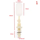 Регулируемый Поплавковый шаровой клапан белого цвета, пластиковый, Автоматическое наполнение, переключатель управления водой для резервуара для воды